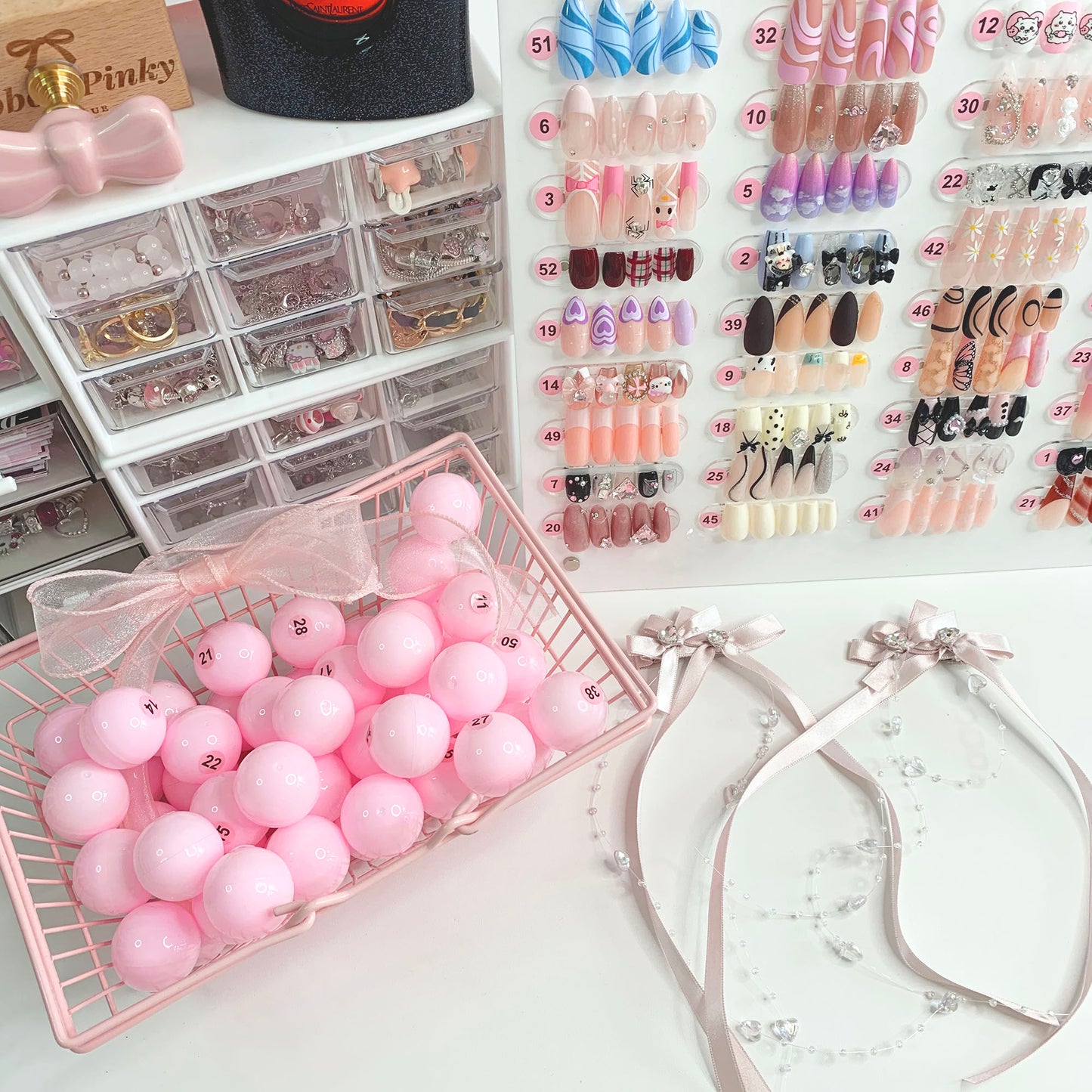 Nails & Ribbon Jewelry Mystery Scoops
