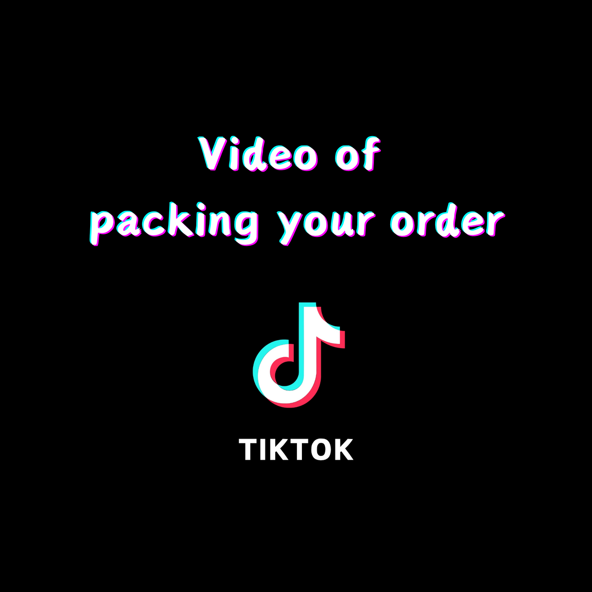 Order Packing Video